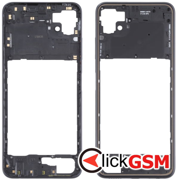 Piesa Mijloc Negru Samsung Galaxy A22 5g 4cav