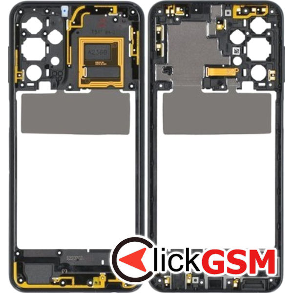 Piesa Mijloc Negru Samsung Galaxy A23 40ky