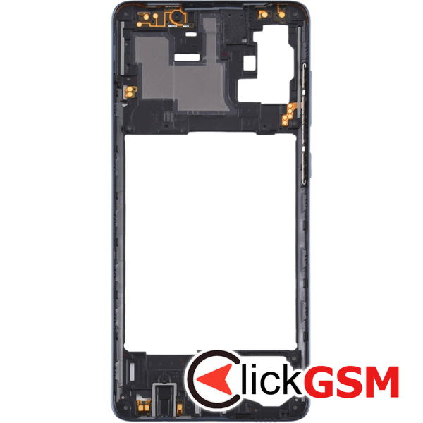 Piesa Piesa Mijloc Negru Samsung Galaxy A71 4d4m