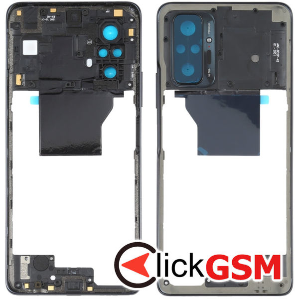 Piesa Mijloc Negru Xiaomi Redmi Note 10 Pro Max 25n6