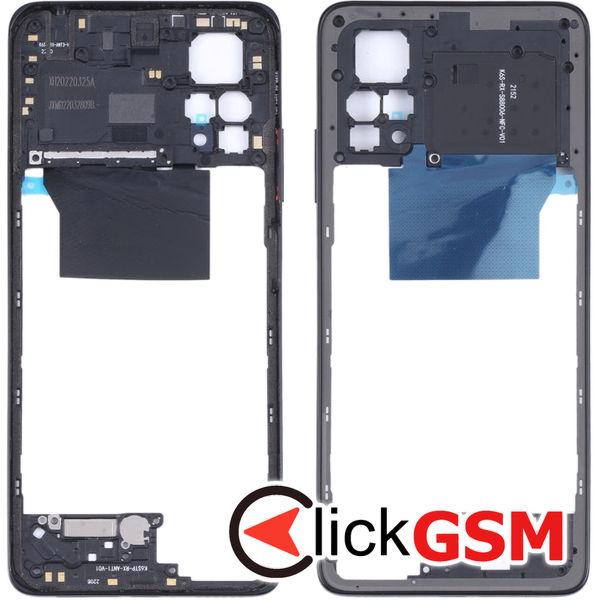 Piesa Piesa Mijloc Negru Xiaomi Redmi Note 11 Pro 2w59