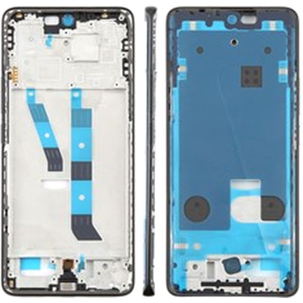 Mijloc Negru Xiaomi Redmi Note 15 5G · For Xiaomi Redmi Note 15 5G (Global) Middle Plate Frame Repair Part (A-Side) (Without Logo) - Black