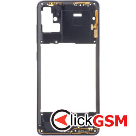 Piesa Mijloc Pentru Samsung Galaxy A51 Neagra 2czf