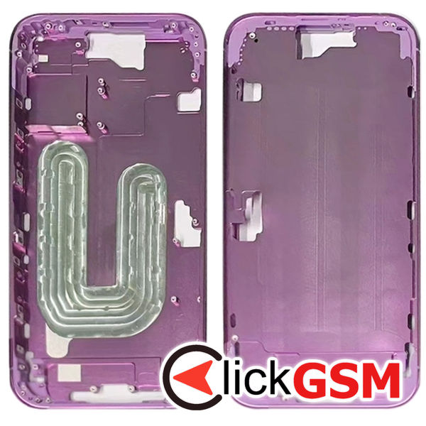 Piesa Mijloc Pink Apple Iphone 16 2ety