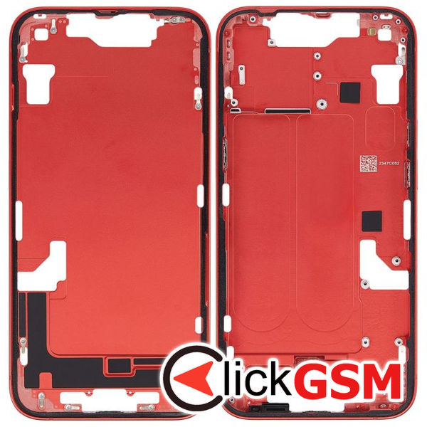 Piesa Mijloc Rosu Apple Iphone 14 3a4