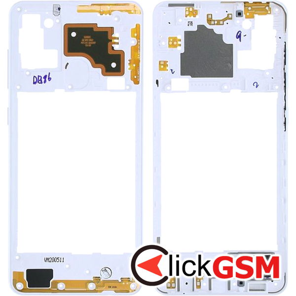 Piesa Piesa Mijloc White Samsung Galaxy A21s 45fz