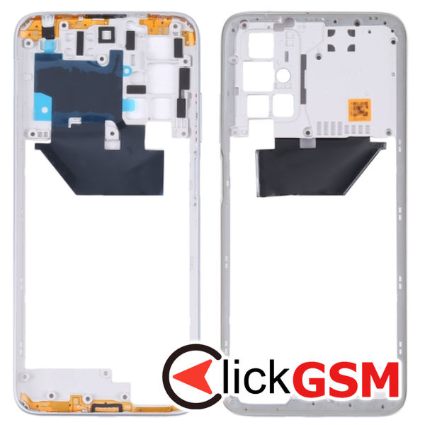 Piesa Piesa Mijloc White Xiaomi Redmi 10 1zp1