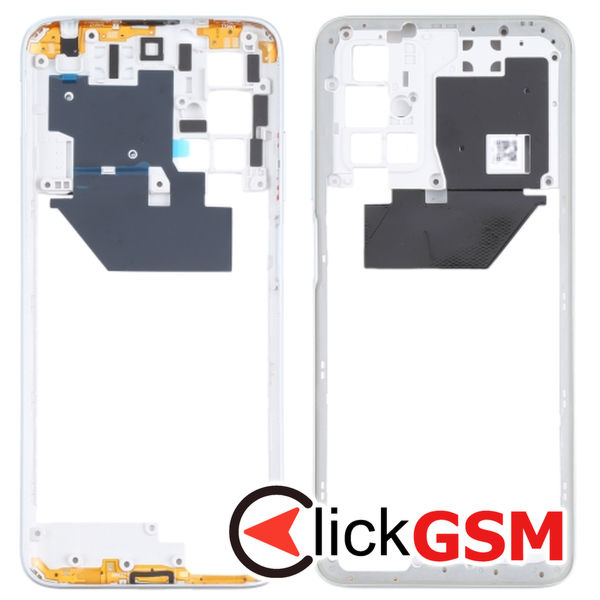 Piesa Mijloc White Xiaomi Redmi 10 25mz