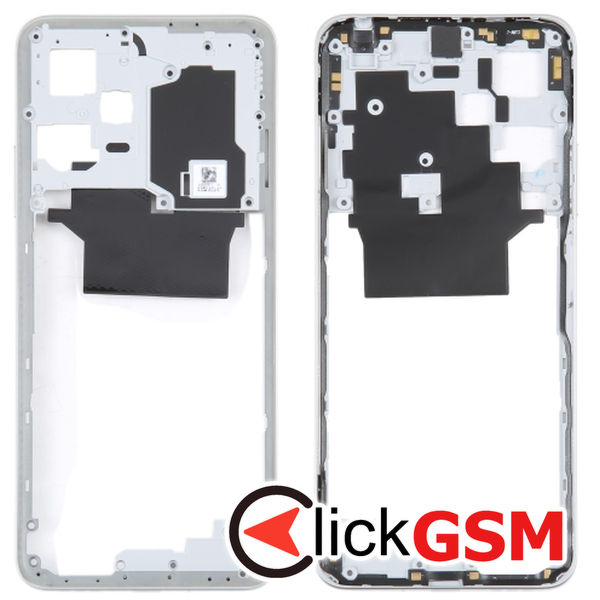 Piesa Mijloc White Xiaomi Redmi Note 12 5g 2v3p