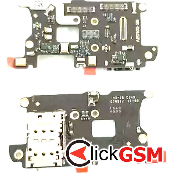 Piesa Modul Electronic Cu Microfon Si Cititor Sim Oneplus 7 Pro 25x2