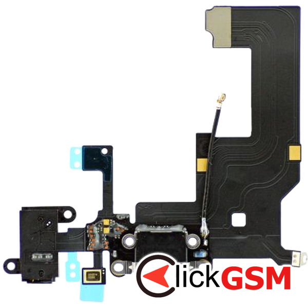 Piesa Piesa Modul Incarcare Black Apple Iphone 5 464l