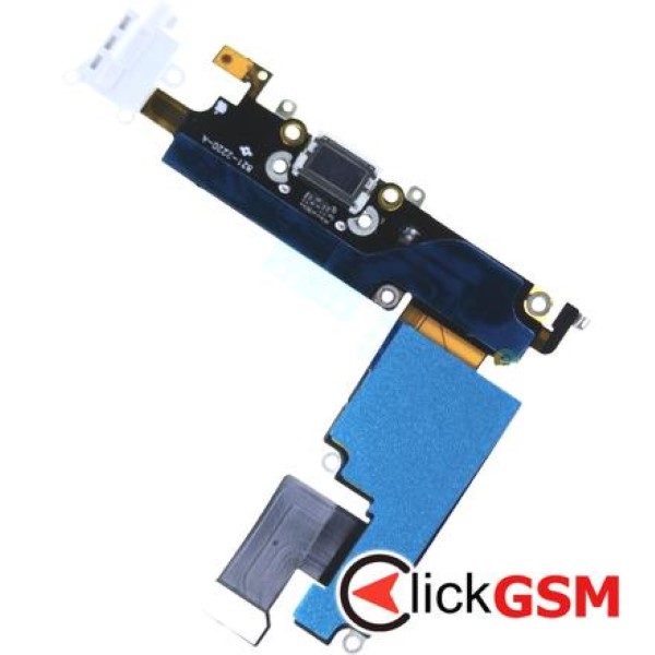 Piesa Modul Incarcare Cu Antena Microfon Mufa Casti Si Mufa Incarcare Alb Apple Iphone 6 Plus Hdc