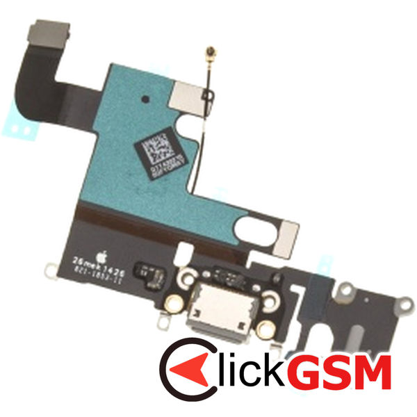 Piesa Piesa Modul Incarcare Cu Antena Microfon Mufa Casti Si Mufa Incarcare Gri Apple Iphone 6 Fkv