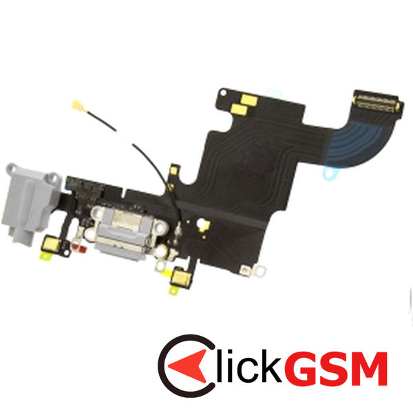 Piesa Modul Incarcare Cu Antena Microfon Mufa Casti Si Mufa Incarcare Gri Apple Iphone 6s A1c