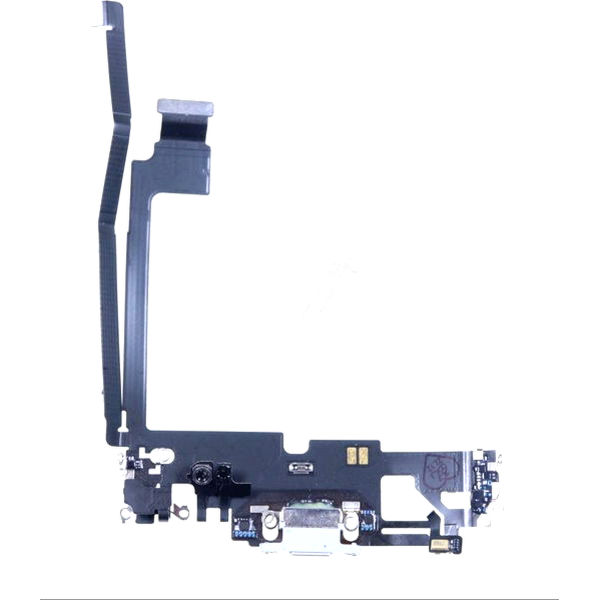 Modul Incarcare cu Antena, Microfon, Mufa Incarcare, Senzor Apple iPhone 12 Pro Max · MUFA DE INCARCARE CU CABLU IPHONE 12 PRO MAX, SILVER