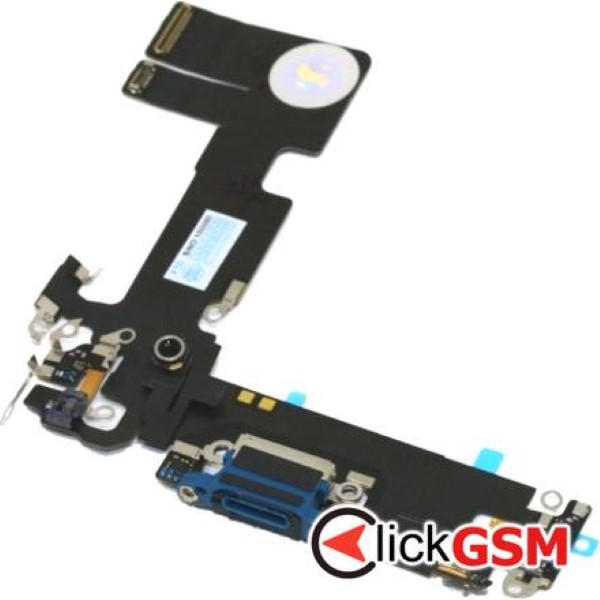 Piesa Modul Incarcare Cu Antena Microfon Si Mufa Incarcare Albastru Apple Iphone 13 1pai