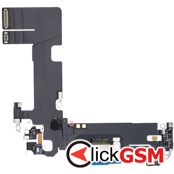 Piesa Piesa Modul Incarcare Cu Antena Microfon Si Mufa Incarcare Albastru Apple Iphone 13 3zw0