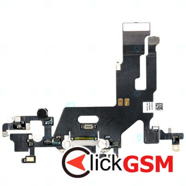 Piesa Piesa Modul Incarcare Cu Antena Microfon Si Mufa Incarcare Negru Apple Iphone 11 L0e