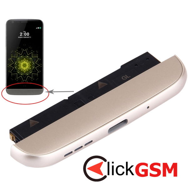 Piesa Modul Incarcare Cu Difuzor Microfon Si Mufa Incarcare Gold Lg G5 26ip