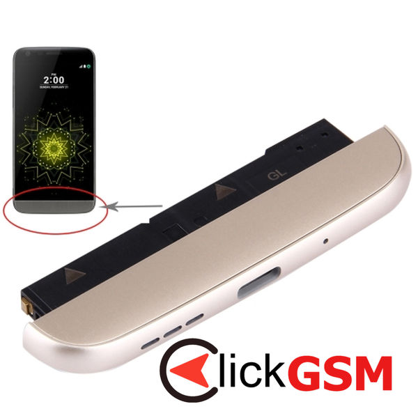 Piesa Modul Incarcare Cu Difuzor Microfon Si Mufa Incarcare Gold Lg G5 26pn