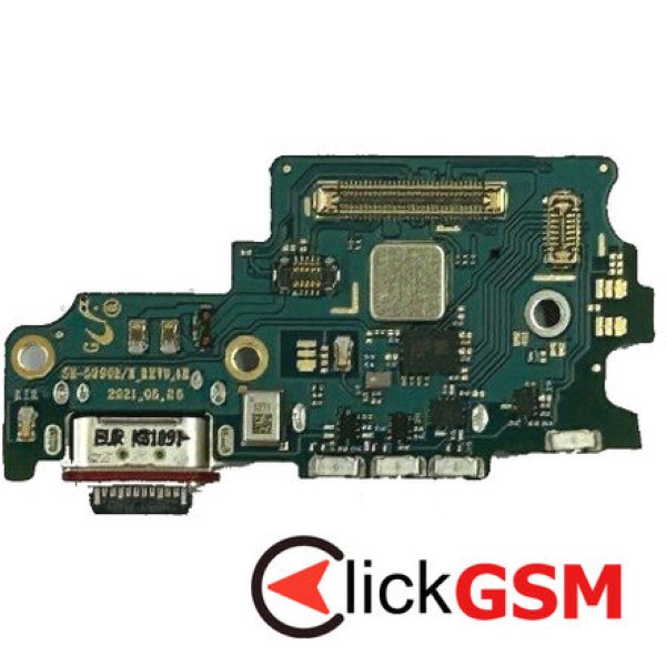 Piesa Piesa Modul Incarcare Cu Microfon Cititor Sim Si Mufa Incarcare Samsung Galaxy S21 Fe 340v