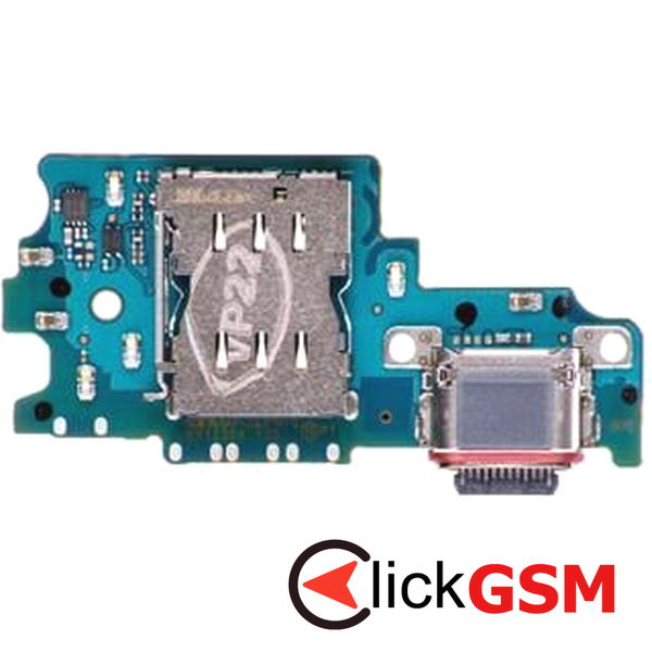 Piesa Piesa Modul Incarcare Cu Microfon Cititor Sim Si Mufa Incarcare Samsung Galaxy S21 Fe 34xz