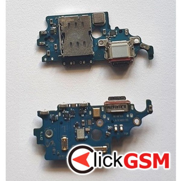 Piesa Modul Incarcare Cu Microfon Cititor Sim Si Mufa Incarcare Samsung Galaxy S21 Fe 3fk6