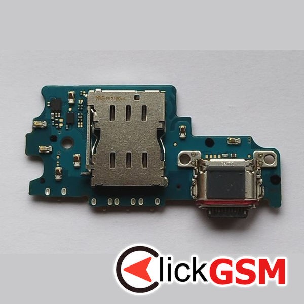 Piesa Piesa Modul Incarcare Cu Microfon Cititor Sim Si Mufa Incarcare Samsung Galaxy S21 Fe 3gvy