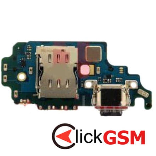 Piesa Modul Incarcare Cu Microfon Cititor Sim Si Mufa Incarcare Samsung Galaxy S21 Ultra 5g 11fr