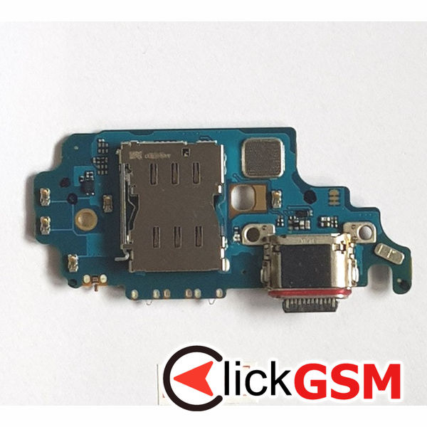 Piesa Modul Incarcare Cu Microfon Cititor Sim Si Mufa Incarcare Samsung Galaxy S21 Ultra 5g 1uny