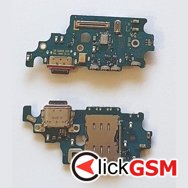 Piesa Piesa Modul Incarcare Cu Microfon Cititor Sim Si Mufa Incarcare Samsung Galaxy S21.plus 5g 29h6