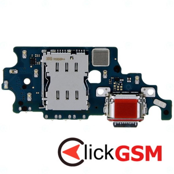 Piesa Modul Incarcare Cu Microfon Cititor Sim Si Mufa Incarcare Samsung Galaxy S21.plus 5g O0i