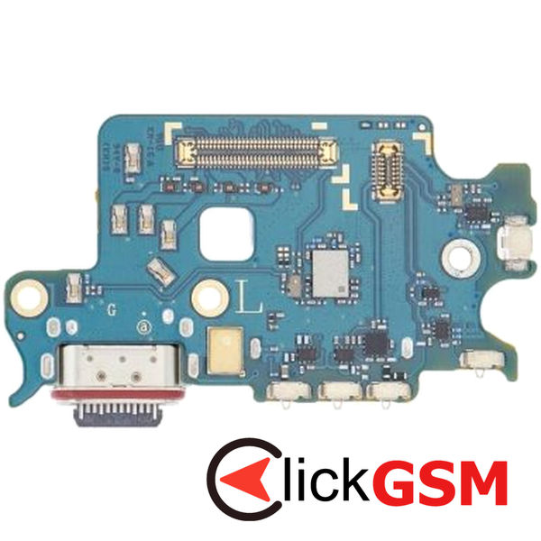 Piesa Piesa Modul Incarcare Cu Microfon Cititor Sim Si Mufa Incarcare Samsung Galaxy S22 40eh