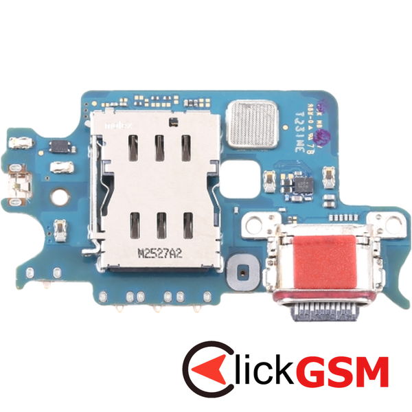 Piesa Modul Incarcare Cu Microfon Cititor Sim Si Mufa Incarcare Samsung Galaxy S22 4abn