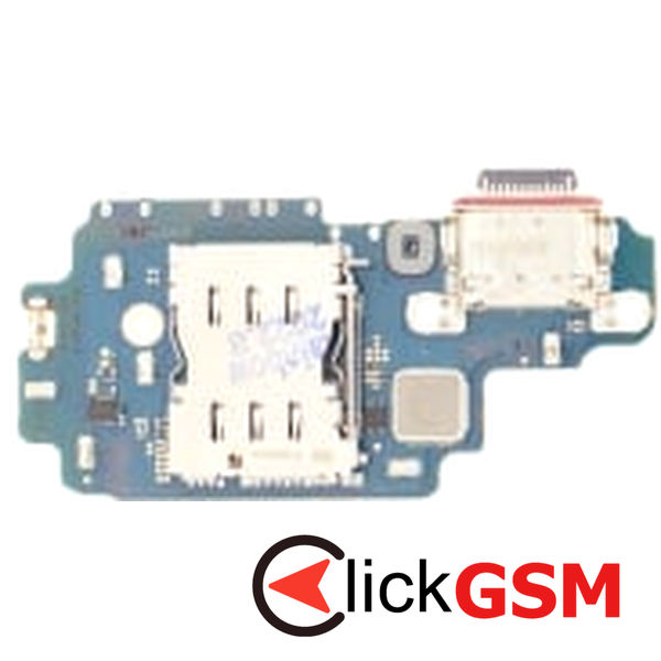 Piesa Piesa Modul Incarcare Cu Microfon Cititor Sim Si Mufa Incarcare Samsung Galaxy S22 Ultra Aeb