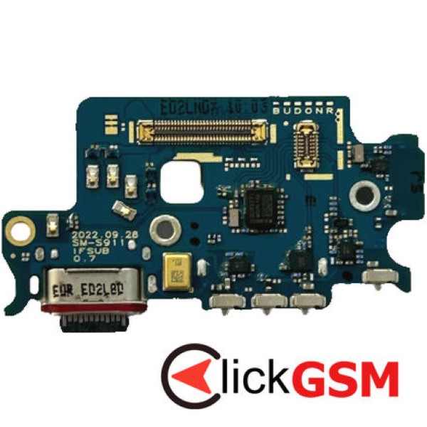 Piesa Modul Incarcare Cu Microfon Cititor Sim Si Mufa Incarcare Samsung Galaxy S23 342e