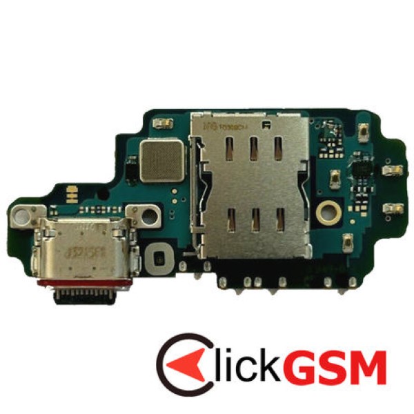 Piesa Piesa Modul Incarcare Cu Microfon Cititor Sim Si Mufa Incarcare Samsung Galaxy S23 Ultra 342g