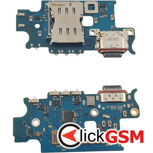 Piesa Piesa Modul Incarcare Cu Microfon Cititor Sim Si Mufa Incarcare Samsung Galaxy S23.plus 2cj8