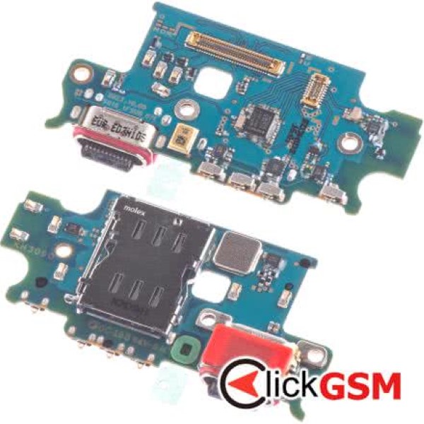 Piesa Piesa Modul Incarcare Cu Microfon Cititor Sim Si Mufa Incarcare Samsung Galaxy S23.plus 2xdx