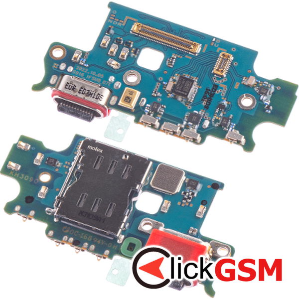 Piesa Piesa Modul Incarcare Cu Microfon Cititor Sim Si Mufa Incarcare Samsung Galaxy S23.plus 46uf