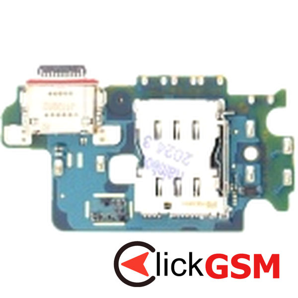 Piesa Modul Incarcare Cu Microfon Cititor Sim Si Mufa Incarcare Samsung Galaxy S24 Af5