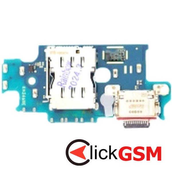 Piesa Piesa Modul Incarcare Cu Microfon Cititor Sim Si Mufa Incarcare Samsung Galaxy S24.plus Af9