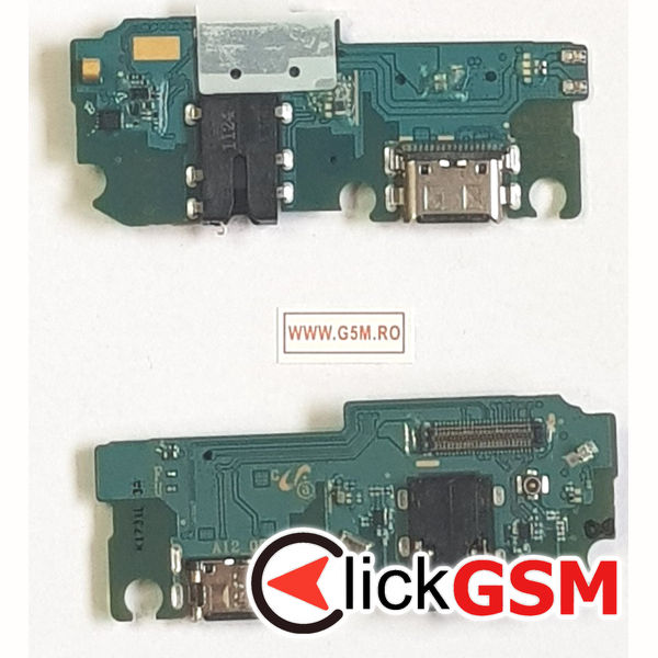 Piesa Modul Incarcare Cu Microfon Mufa Casti Si Mufa Incarcare Samsung Galaxy A12 1upf