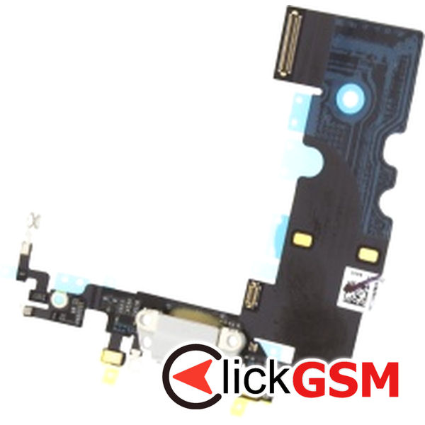 Piesa Modul Incarcare Cu Microfon Si Mufa Incarcare Alb Apple Iphone 8 A6v