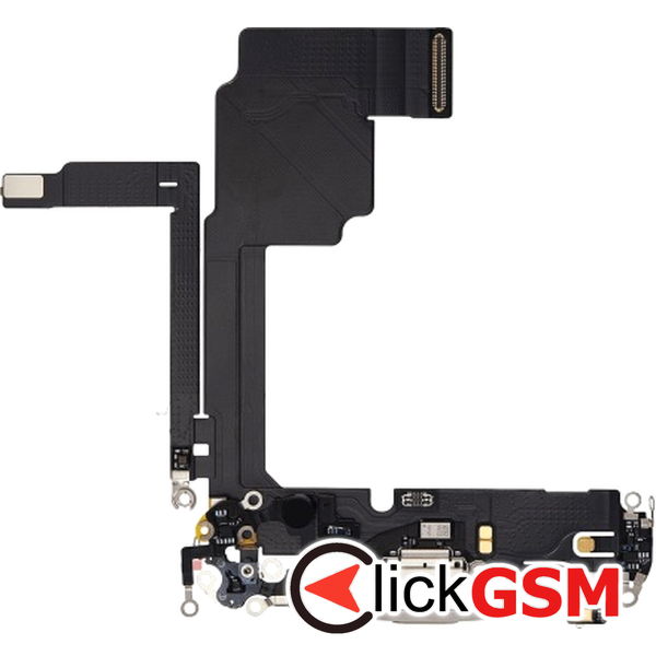 Piesa Modul Incarcare Cu Microfon Si Mufa Incarcare Ald Apple Iphone 15 Pro 308