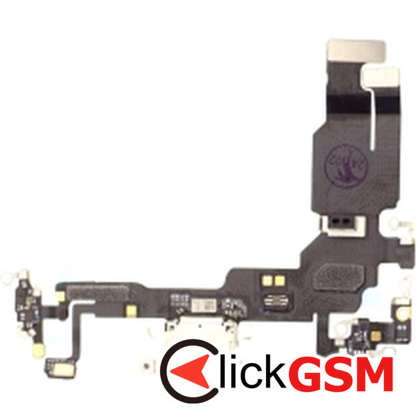 Piesa Modul Incarcare Cu Microfon Si Mufa Incarcare Apple Iphone 15 Ctv