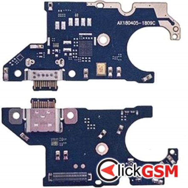 Piesa Modul Incarcare Cu Microfon Si Mufa Incarcare Negru Xiaomi Black Shark 1o6