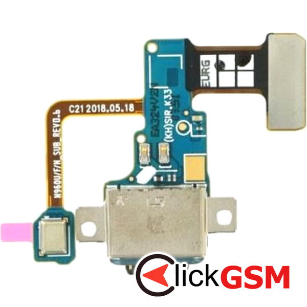 Piesa Piesa Modul Incarcare Cu Microfon Si Mufa Incarcare Samsung Galaxy Note9 458w