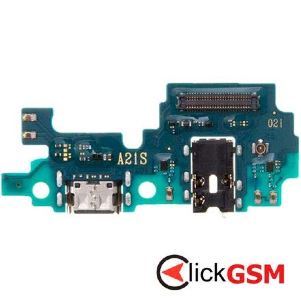 Piesa Piesa Modul Incarcare Cu Mufa Casti Microfon Si Mufa Incarcare Samsung Galaxy A21s 2nb