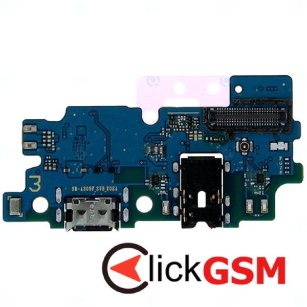 Piesa Modul Incarcare Cu Mufa Casti Microfon Si Mufa Incarcare Samsung Galaxy A30 1131